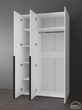Шкаф Linnea MHR-3-1 2050х1200х510 (Белый-М 11.1.2) в Стрежевом - strezevoi.mebel24.online | фото 5