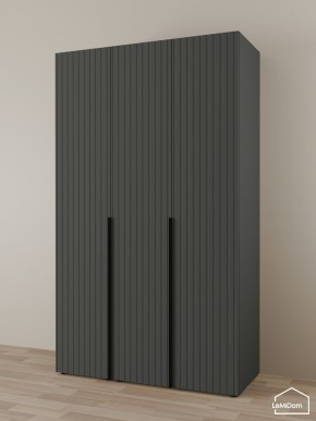 Шкаф Linnea MHR-3-1 2050х1200х510 (Графит-М 11.1.25) в Стрежевом - strezevoi.mebel24.online | фото 1