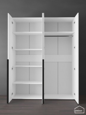 Шкаф Linnea MHR-4-1 2050х1600х510 (Белый-М 11.1.2) в Стрежевом - strezevoi.mebel24.online | фото 4