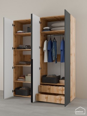 Шкаф Linnea MHR-4-2 2050х1600х510 (ДВ-М 11.1.25) в Стрежевом - strezevoi.mebel24.online | фото 5