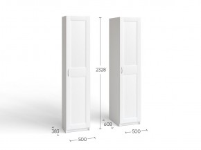 Шкаф МАКС однодверный узкий, цвет белый в Стрежевом - strezevoi.mebel24.online | фото 3