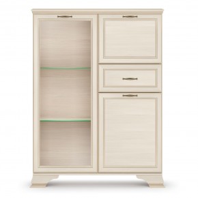 Шкаф низкий (1 стеклодверь) Сиена в Стрежевом - strezevoi.mebel24.online | фото 2