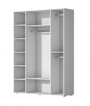 Шкаф Норден 1600 (Белый текстурный) в Стрежевом - strezevoi.mebel24.online | фото 2