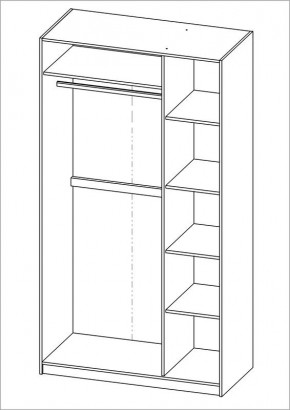 Шкаф ПЕГАС трехдверный, цвет белый в Стрежевом - strezevoi.mebel24.online | фото
