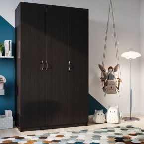 Шкаф ПЕГАС трехдверный, цвет Дуб Венге в Стрежевом - strezevoi.mebel24.online | фото 2