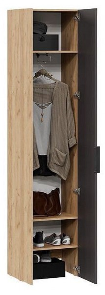 Шкаф платяной Асти в Стрежевом - strezevoi.mebel24.online | фото 3