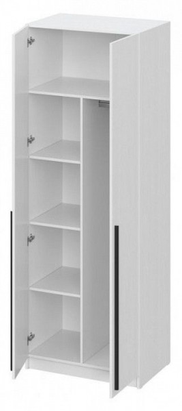 Шкаф платяной Бирма ШК-800 в Стрежевом - strezevoi.mebel24.online | фото 3