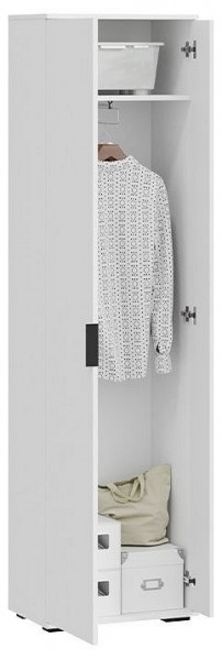 Шкаф платяной Эвита в Стрежевом - strezevoi.mebel24.online | фото 3