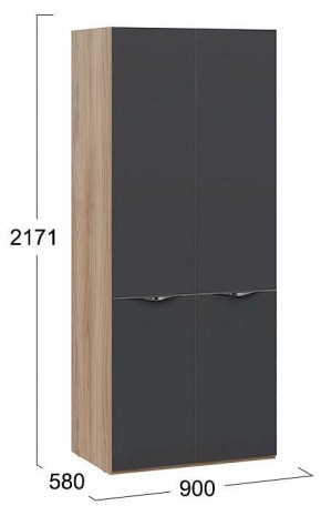 Шкаф платяной Глосс СМ-319.07.211 в Стрежевом - strezevoi.mebel24.online | фото 4