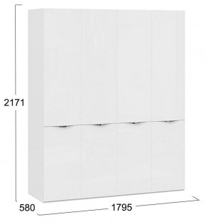 Шкаф платяной Глосс СМ-319.07.441 в Стрежевом - strezevoi.mebel24.online | фото 3