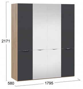 Шкаф платяной Глосс СМ-319.07.442 в Стрежевом - strezevoi.mebel24.online | фото 3