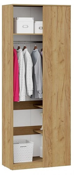 Шкаф платяной Хилтон в Стрежевом - strezevoi.mebel24.online | фото 4