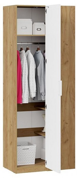 Шкаф платяной Хилтон в Стрежевом - strezevoi.mebel24.online | фото 2