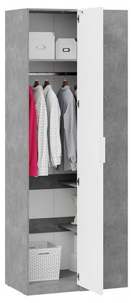 Шкаф платяной Хилтон в Стрежевом - strezevoi.mebel24.online | фото 3