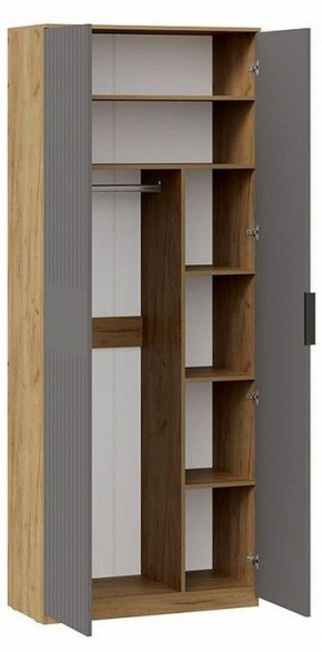 Шкаф платяной Хилтон Исп. 2 в Стрежевом - strezevoi.mebel24.online | фото 2