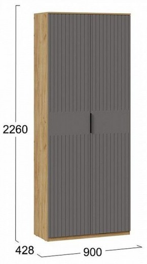 Шкаф платяной Хилтон Исп. 2 в Стрежевом - strezevoi.mebel24.online | фото 5