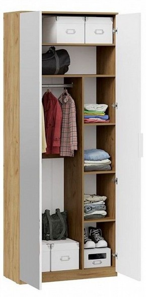 Шкаф платяной Хилтон Исп. 2 в Стрежевом - strezevoi.mebel24.online | фото 4