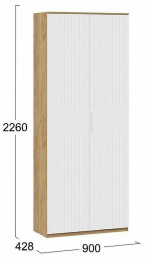 Шкаф платяной Хилтон Исп. 2 в Стрежевом - strezevoi.mebel24.online | фото 5