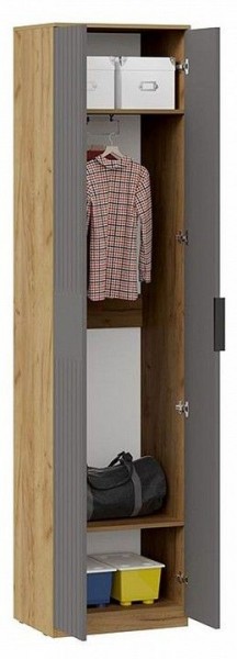 Шкаф платяной Хилтон Исп. 2 в Стрежевом - strezevoi.mebel24.online | фото 3