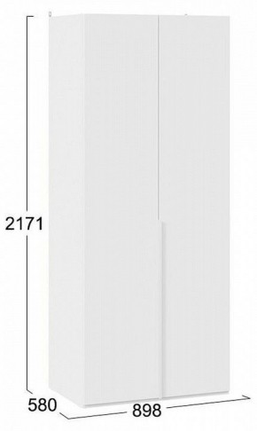 Шкаф платяной Порто СМ-393.07.003 в Стрежевом - strezevoi.mebel24.online | фото 5