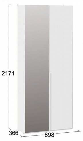 Шкаф платяной Порто СМ-393.07.225 в Стрежевом - strezevoi.mebel24.online | фото 4