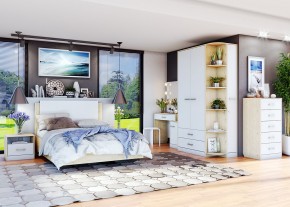 Шкаф "Милана" 2-х створчатый с 2 ящиками в Стрежевом - strezevoi.mebel24.online | фото 2