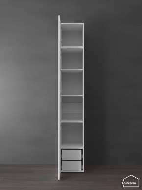 Шкаф с антресолью Linnea MHR-1POA-4 2450х400х510 (Белый-М 11.1.1) в Стрежевом - strezevoi.mebel24.online | фото 6