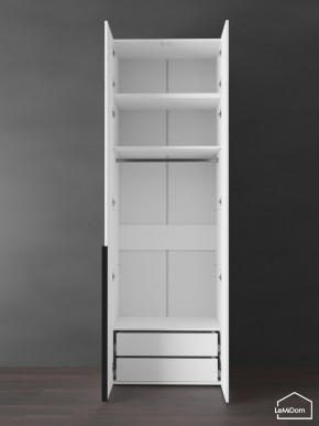 Шкаф с антресолью Linnea MHR-2A-3 2450х800х510 (Белый-М 11.1.1) в Стрежевом - strezevoi.mebel24.online | фото 6