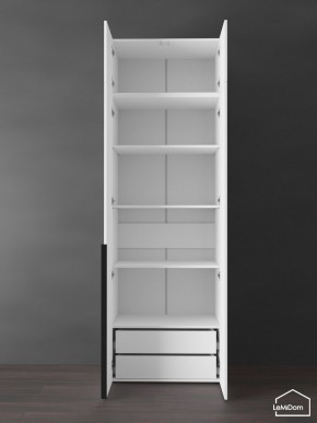 Шкаф с антресолью Linnea MHR-2A-4 2450х800х510 (Белый-М 11.1.1) в Стрежевом - strezevoi.mebel24.online | фото 6