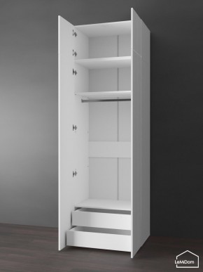 Шкаф с антресолью Linnea MHR-2POA-3 2450х800х510 (Белый-М 11.1.2) в Стрежевом - strezevoi.mebel24.online | фото 6