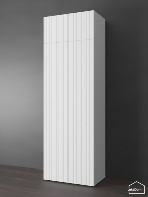 Шкаф с антресолью Linnea MHR-2POA-4 2450х800х510 (Белый-М 11.1.2) в Стрежевом - strezevoi.mebel24.online | фото 1