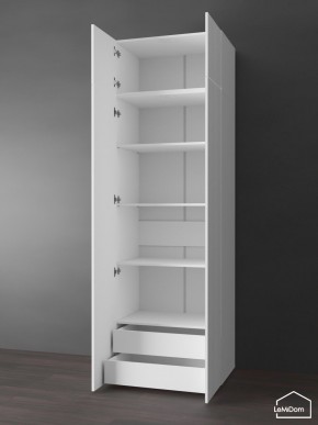 Шкаф с антресолью Linnea MHR-2POA-4 2450х800х510 (Белый-М 11.1.2) в Стрежевом - strezevoi.mebel24.online | фото 5