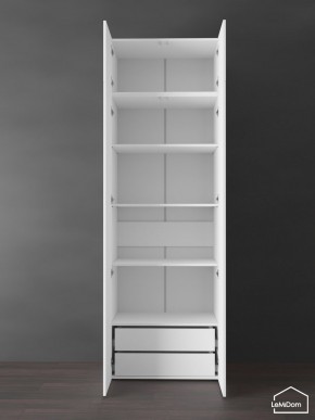 Шкаф с антресолью Linnea MHR-2POA-4 2450х800х510 (Белый-М 11.1.2) в Стрежевом - strezevoi.mebel24.online | фото 6