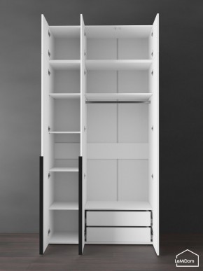 Шкаф с антресолью Linnea MHR-3A-2 2450х1200х510 (Белый-М 11.1.2) в Стрежевом - strezevoi.mebel24.online | фото 6