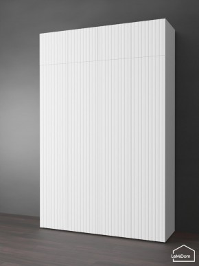 Шкаф с антресолью Linnea MHR-4POA-2 2450х1600х510 (Белый-М 11.1.2) в Стрежевом - strezevoi.mebel24.online | фото 1