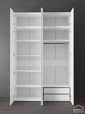 Шкаф с антресолью Linnea MHR-4POA-2 2450х1600х510 (Белый-М 11.1.2) в Стрежевом - strezevoi.mebel24.online | фото 5