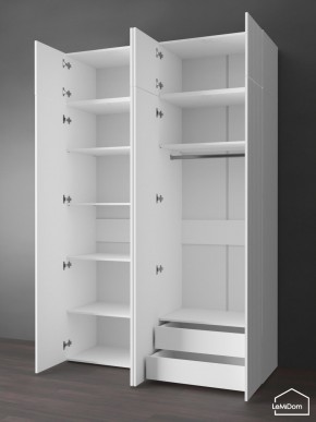 Шкаф с антресолью Linnea MHR-4POA-2 2450х1600х510 (Белый-М 11.1.2) в Стрежевом - strezevoi.mebel24.online | фото 6
