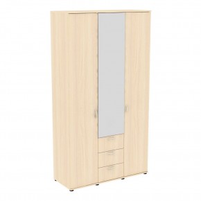Шкаф с зеркалом Ольга H57_M (ДМ) в Стрежевом - strezevoi.mebel24.online | фото