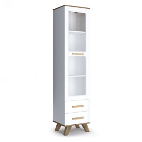 Шкаф-витрина 450 Вега Скандинавия в Стрежевом - strezevoi.mebel24.online | фото 1