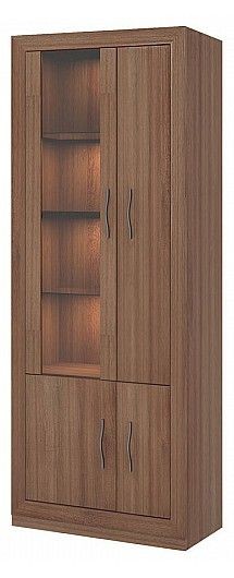 Шкаф-витрина Нобиле ШВтВ-ФСД-ФГК в Стрежевом - strezevoi.mebel24.online | фото