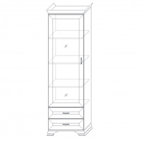 Шкаф-витрина Сиена в Стрежевом - strezevoi.mebel24.online | фото 12