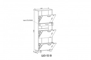 ШО-53 В тумба для обуви в Стрежевом - strezevoi.mebel24.online | фото 3