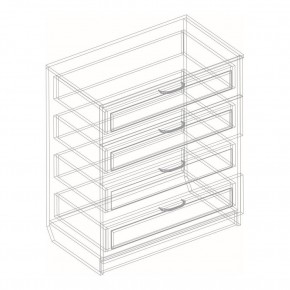 Спальный гарнитур Александрия (модульный) в Стрежевом - strezevoi.mebel24.online | фото 19