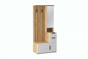 СТЕФАНИ-1 Прихожая (дуб крафт золотой/белый софт) в Стрежевом - strezevoi.mebel24.online | фото