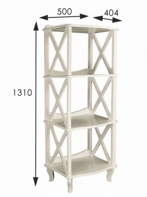 Стеллаж Джульетта 3 в Стрежевом - strezevoi.mebel24.online | фото 4