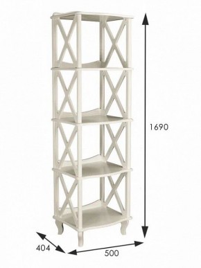 Стеллаж Джульетта 4 в Стрежевом - strezevoi.mebel24.online | фото 8