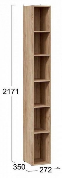 Стеллаж-колонка ТД-102.07.24 в Стрежевом - strezevoi.mebel24.online | фото 13