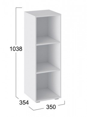 Стеллаж модульный «Литл» Тип 3 в Стрежевом - strezevoi.mebel24.online | фото 2