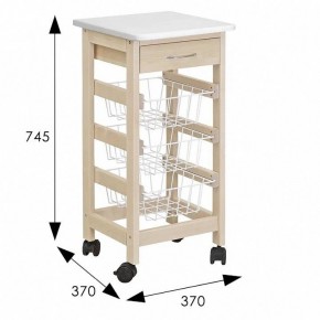 Стеллаж С ящиком и корзинами в Стрежевом - strezevoi.mebel24.online | фото 7