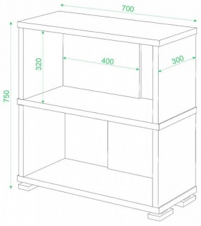 Стеллаж СБ-10/2 в Стрежевом - strezevoi.mebel24.online | фото 2